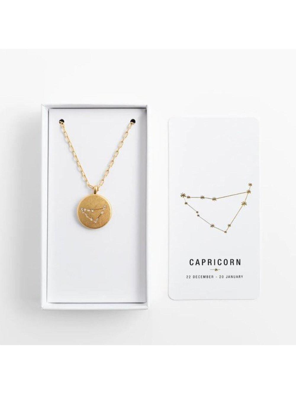 Zara Horoscope Necklace Capricorn
